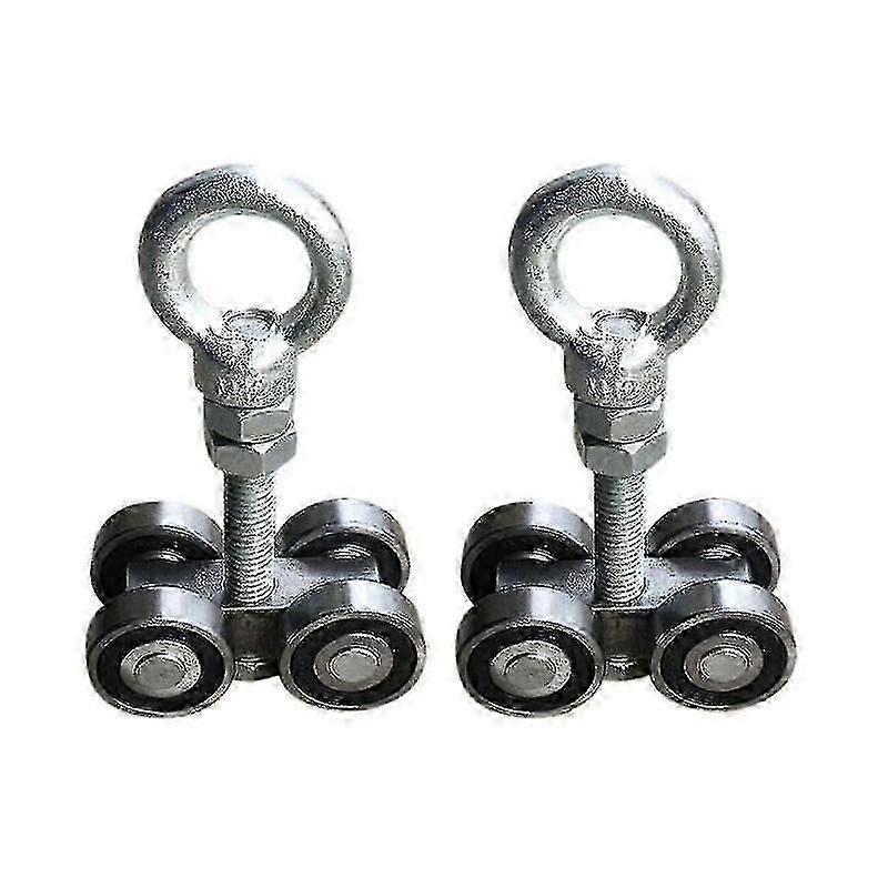 Heavy Duty 4 Wheel Silent Rollers Trolley Assembly