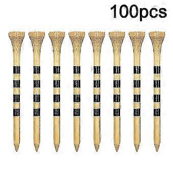 100 Stück Golf-Tees, reduzieren die Reibung und den Seitenspin stabil und langlebig