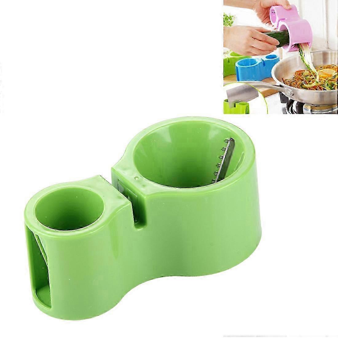 Spiral Double-Headed Grater With Sharpener