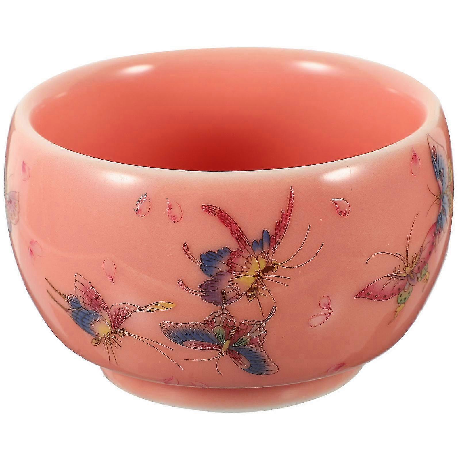 Tea Cup 2Pcs 3.14X3.14X2.04IN Classic Design for Tea Brewing
