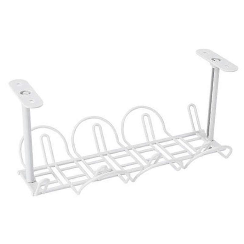 Socket Storage Rack Plug Holder Table Bottom Power Cable Wire Organizer Adhesive