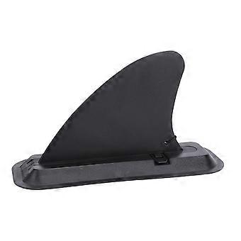 Surf Fin Detachable Inflatable Stand Up Paddle Board Fin Replacement 4 Inch Side Wing Skeg Tracking Fin Base for Canoe Surfboard
