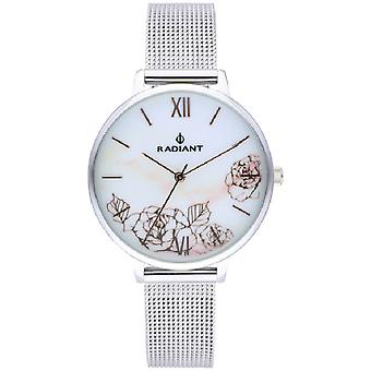 Radiante Salma Quartz relógio mulher analógica com RA487602 pulseira de aço inoxidável