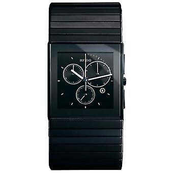 Bekijk Rado cab XL Ceramica mate Cro. Negr horloge voor mannen analoge Quartz met keramische armband R21715152