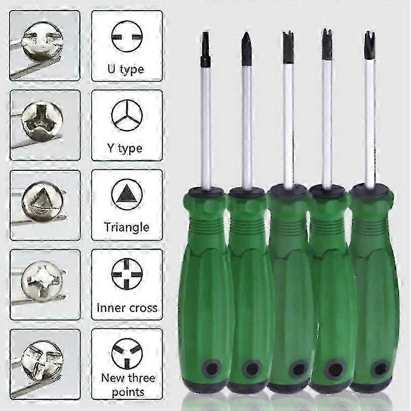 5pc Special Shape Magnetic Screwdriver Set