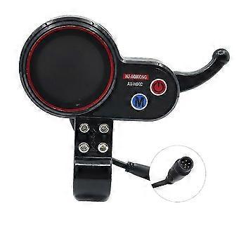 NJ-AOXIONG AX-HB02 Electric Scooter Dashboard Meter 36V 48V Adjustable 6PIN for Electric Scooter-SFYGV