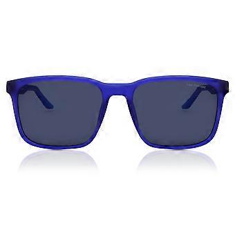 Nike RAVE P FD1849 Polarized 416 Full Rim Matte Racer Blue Unisex Square Sunglasses UV3 Polarized Original