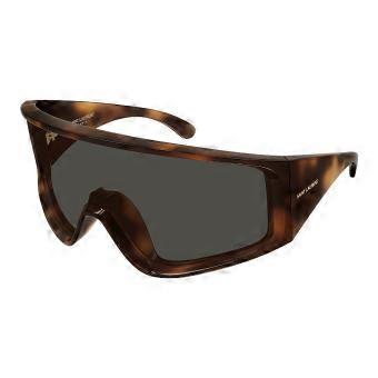 Saint Laurent SL 969 005 Full Rim Tortoise Women Single Lens Sunglasses UV3 Original