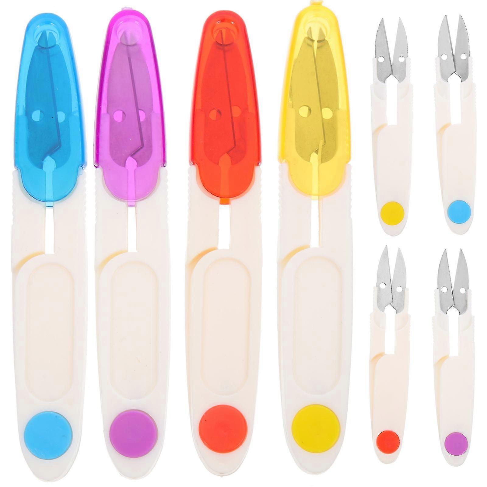 U Shape Sewing Scissors With Cap