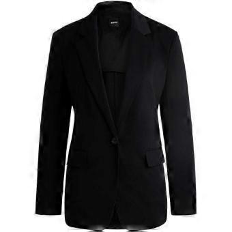 Boss Womens/Ladies Jersey Relaxed Fit Blazer