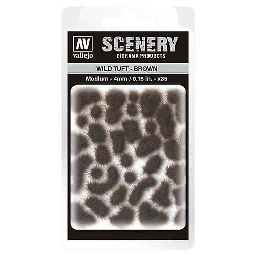 Vallejo Scenery Diorama Products Miniature Self Adherent Wild Tuft Medium