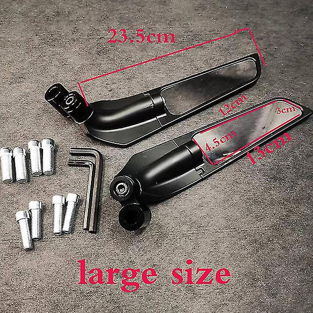 New Modified Rotating Fixed Wing View For Cfmoto 650nk 400nk 250nk 150nk Cf150 Cf250 Cf400 Gt Mt