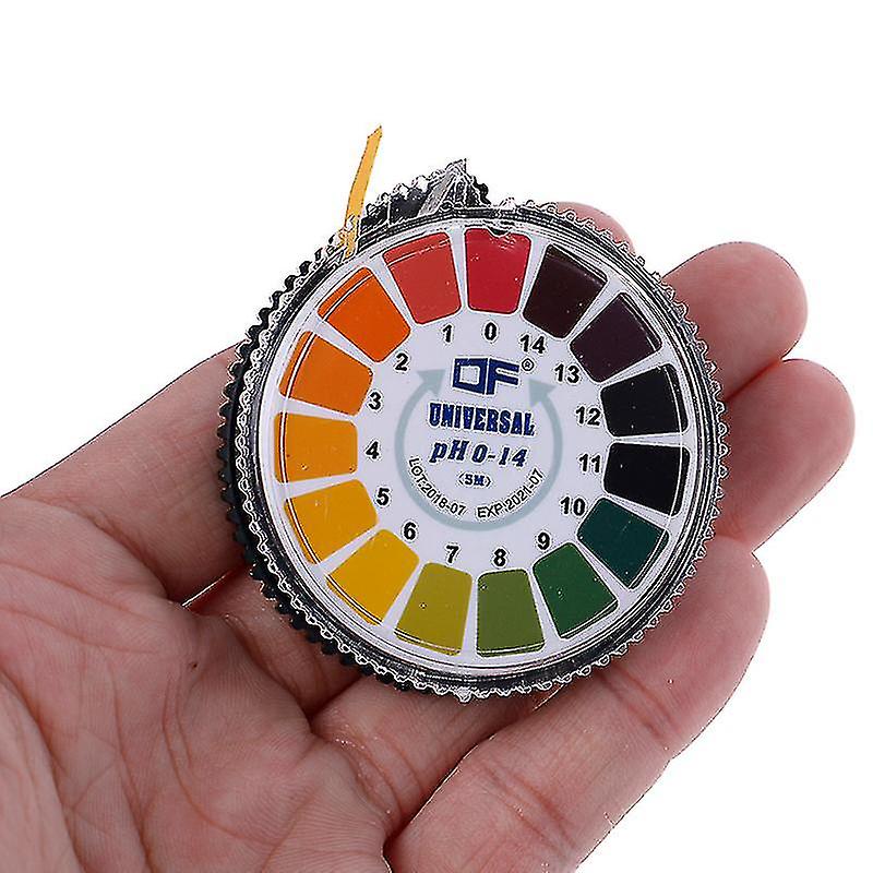 1roll/5m Laboratory Ph Indicator Test Strip 0-14 Paper Litmus Alkaline Acid