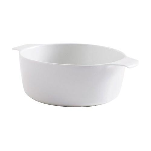 White porcelain pot 18 cm, 1.5 l (2g) 1 unit (White)