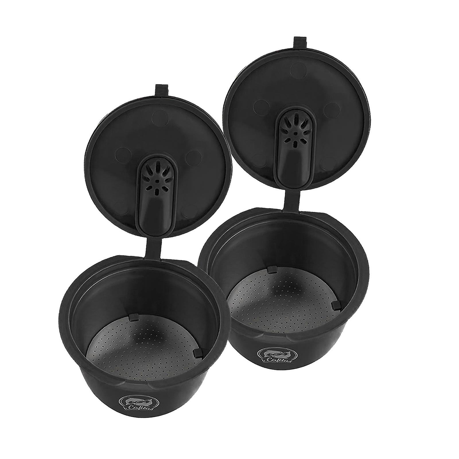 2x Refillable Coffee Capsule Cup For Nescafes Coffee Machine