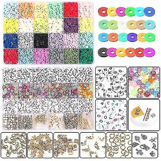 5848. Clay Heishi Beads Disc Beads Kit