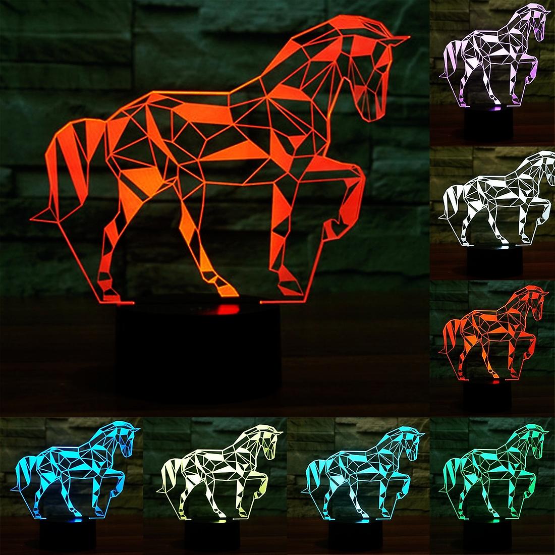 7-Colors 3D Acrylic LED Night Light