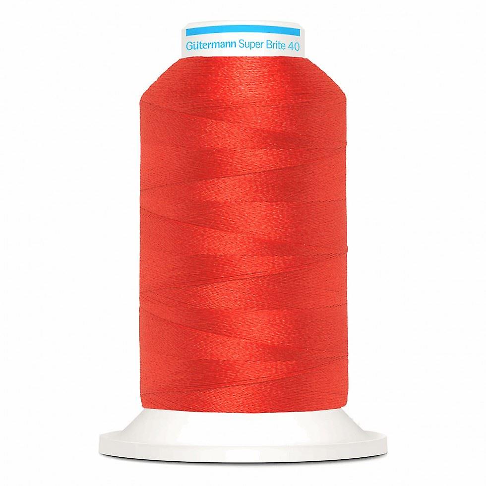 Gutermann Super Brite Polyester 40 Embroidery Thread 1000m 5767 - each
