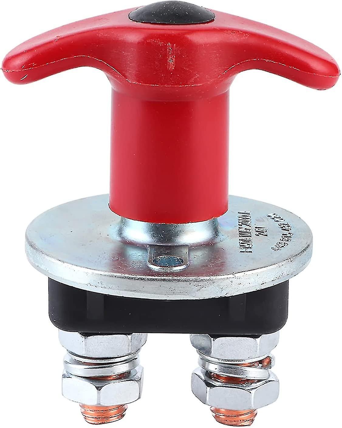 Power Disconnect Switch Battery Isolator Switch Off (red) (1pcs)