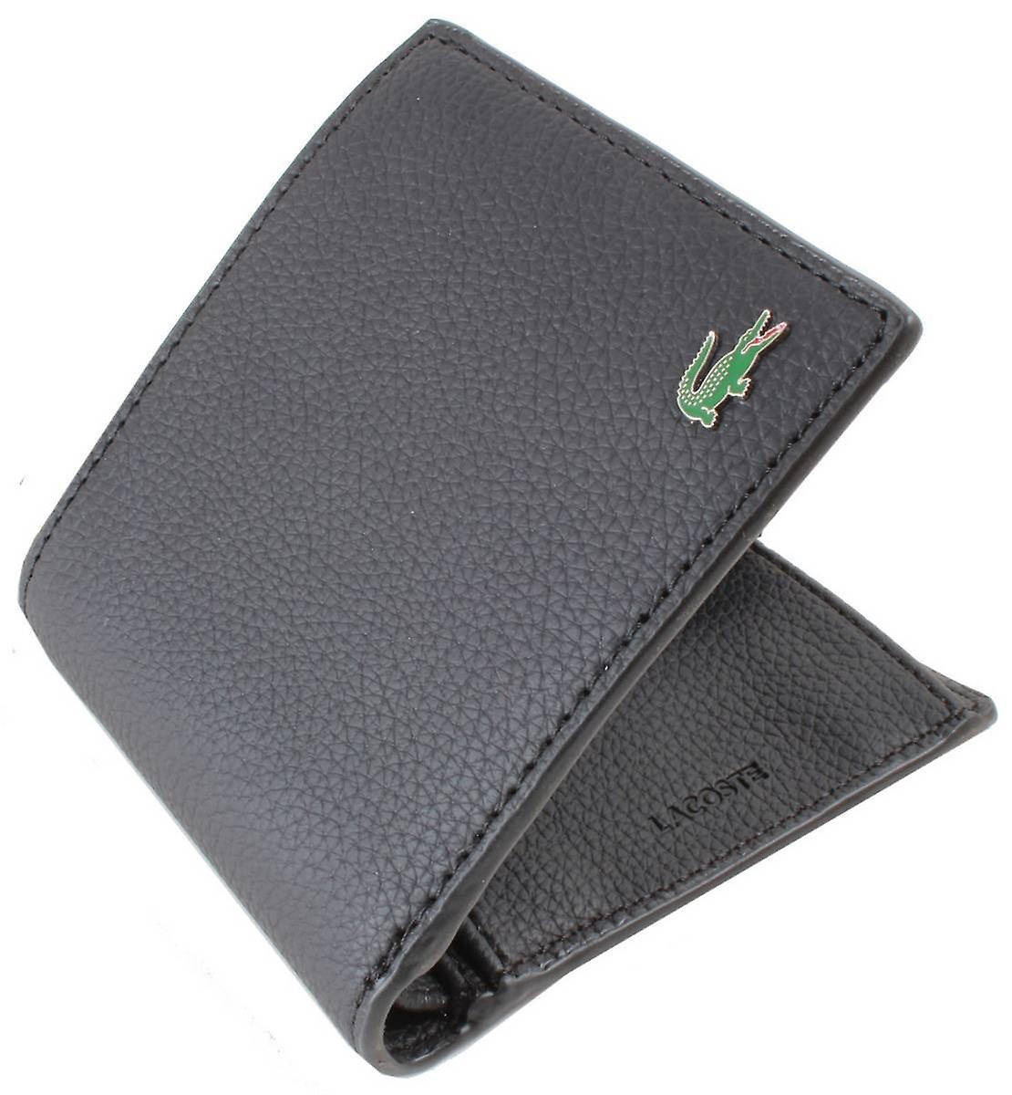 Lacoste Smart Concept Medium Bifold Wallet - Black