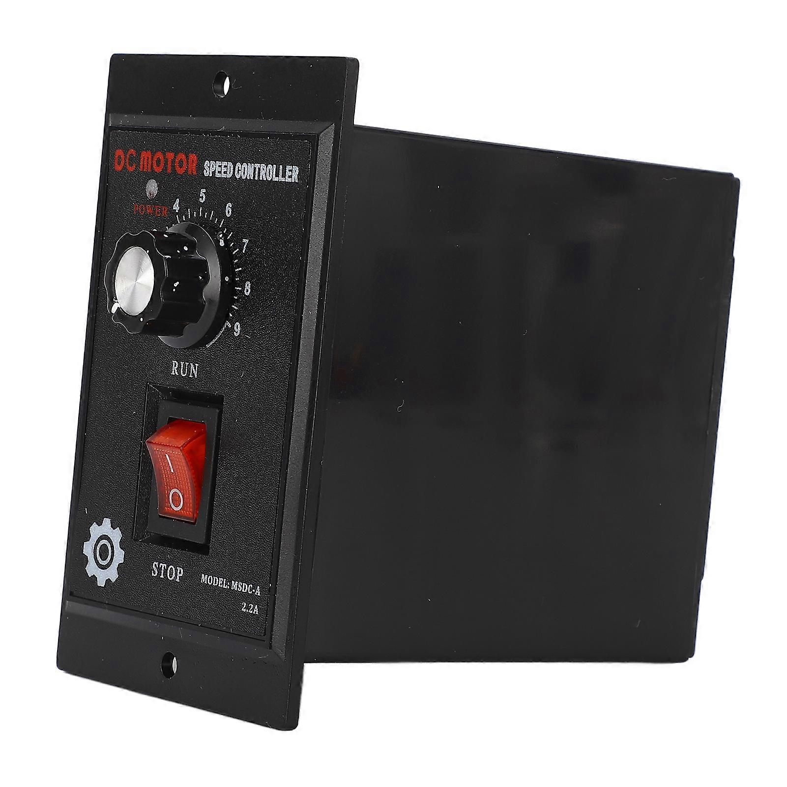 Motor Speed Controller Electric Motor Governor Regulator 220VAC Input 220VDC Output Knob Operation 400W
