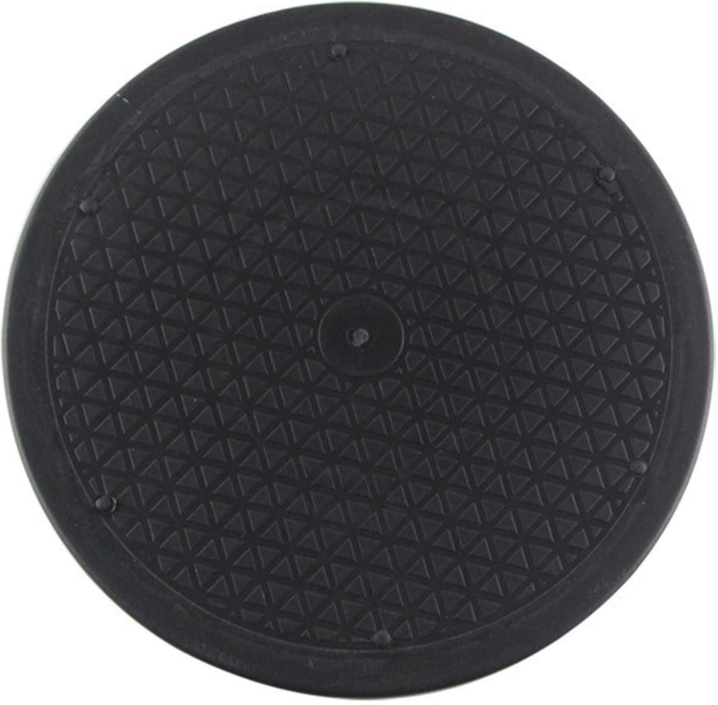 Multi-use Heavy Duty 360 30cm Rotating Swivel Stand Turntable,for Big Screen TV Computer Monitor Lazy Susan(Black) - q37