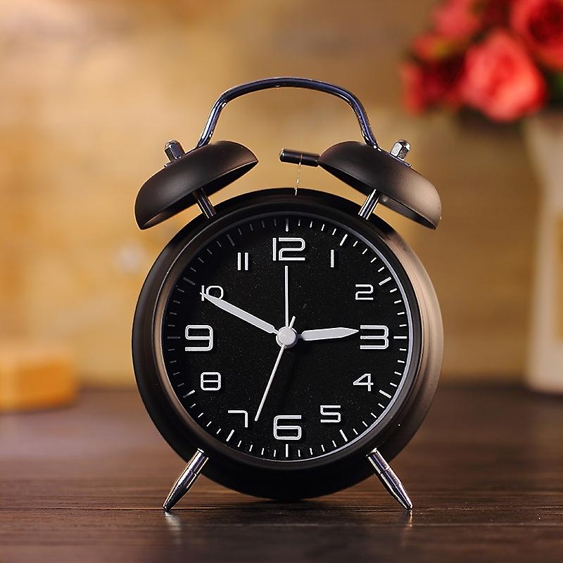 4 Inch Digital Silent Alarm Clock With Light