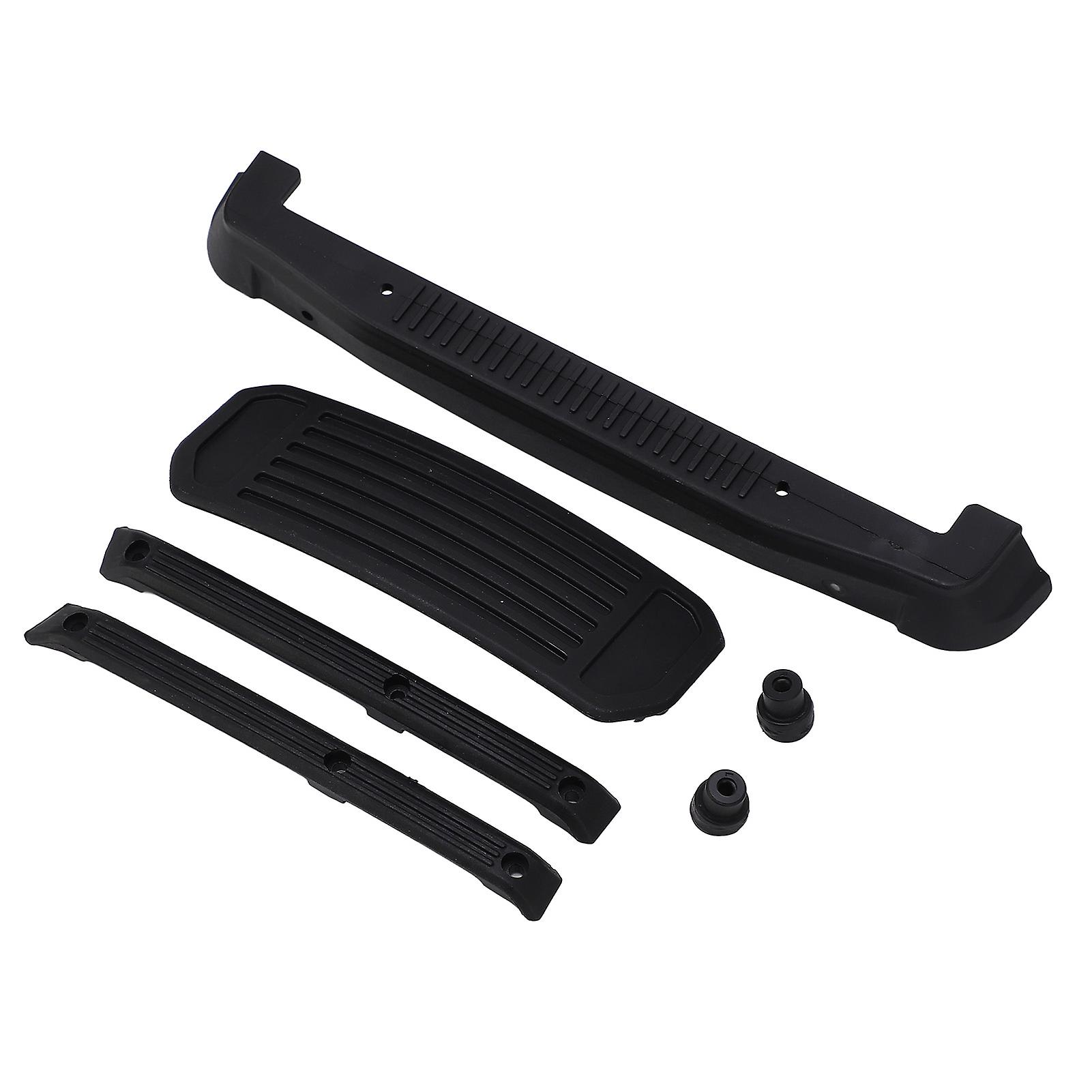 1/7 MX 07 RC Truck Body Shell Protector Plate Set, Black Plastic