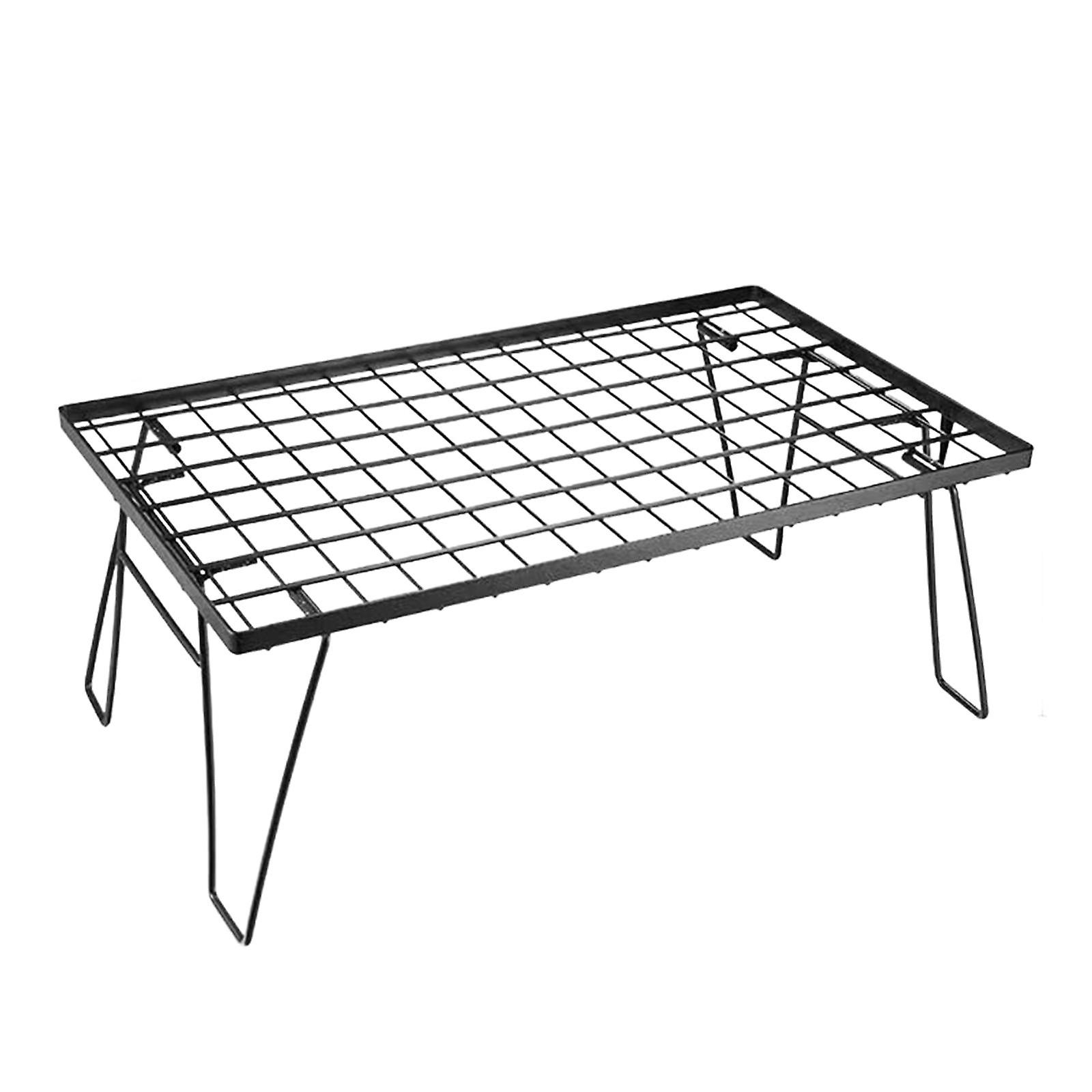 طاولة التخييم القابلة للطي أثاث مكتبي محمول خفيف الوزن طاولة معدنية في الهواء الطلق طاولة شاطئ لحديقة نزهة الفناء الخلفي