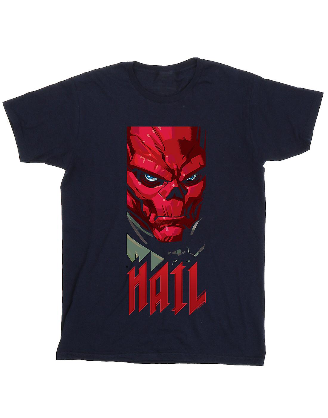 T-shirt Marvel Red Skull - Taille L, Vintage, Motif Captain America (neuf Avec étiquettes)