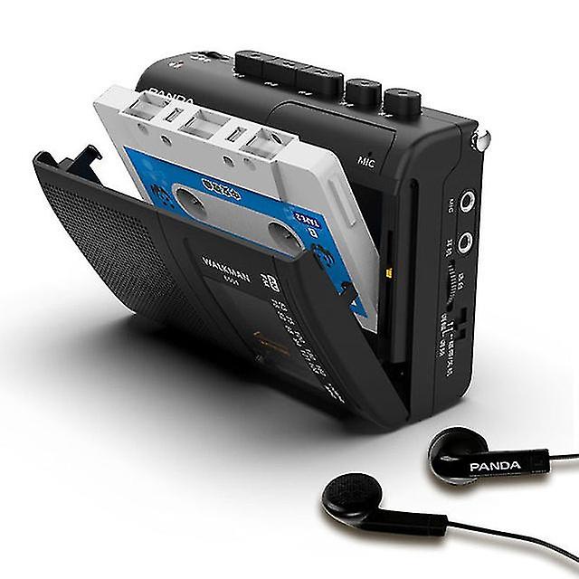Portable Tape Am/fm Radio Retro Cassette Music Player Walkman Tape Recorders With Loudspeaker Suppor