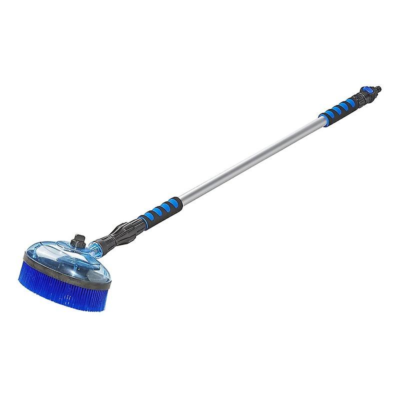 Washing brush telescopic handle 1.21-1.91m with rotating brush