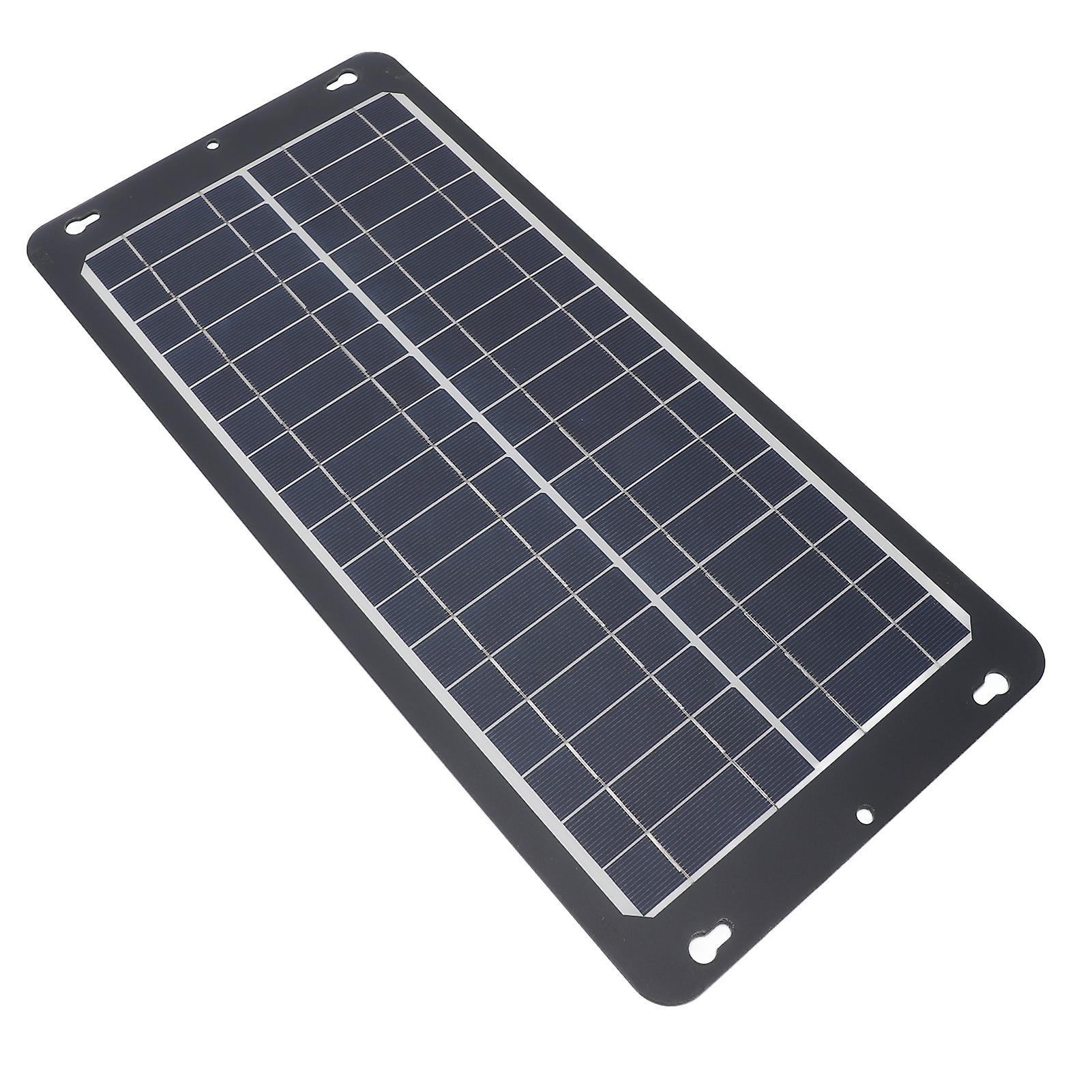 30W لوحة شمسية كيت مزدوج USB من النوع C DC لوحة شحن للطاقة الشمسية مع MPPT مقاوم للماء 12V 24V وحدة تحكم OBD منظم