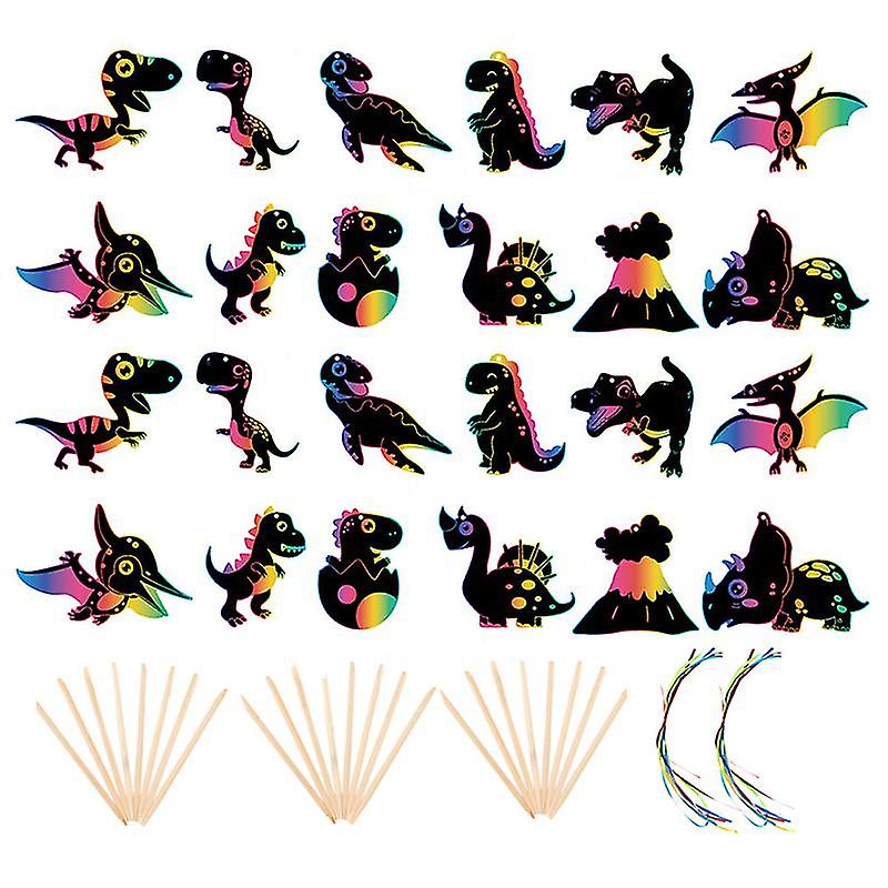 2set Scratch Paintings