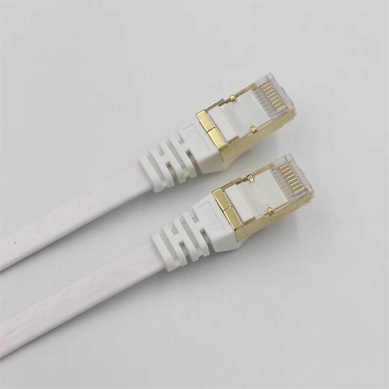 CAT7 Internet Flat Cable RJ45 Network Patch Cable Ethernet For Xbox PS4 PC LAN LOT