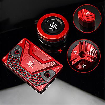 For Yamaha Mt-09 Fz09 Tracer 900 Gt Xsr900 2014-2020 Cnc Rear Front Brake Fluid Covers And Oil Filler Cap Switch Button Cap
