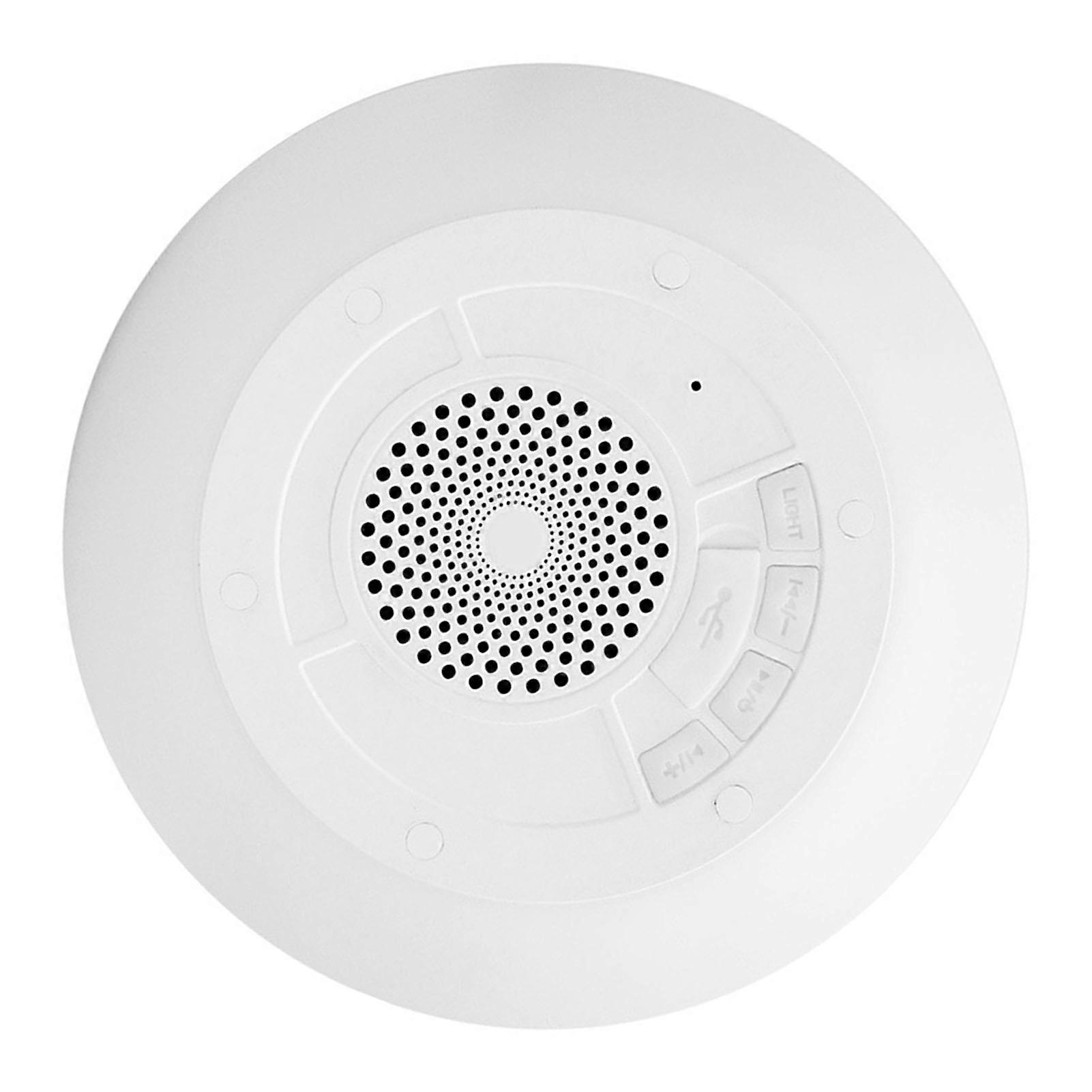 Floating Pool Speaker IPX7 Waterproof 360 Degree Stereo Sound Portable Bluetooth Pool Speaker with RGB Colorful Lights for Pool Shower Travel