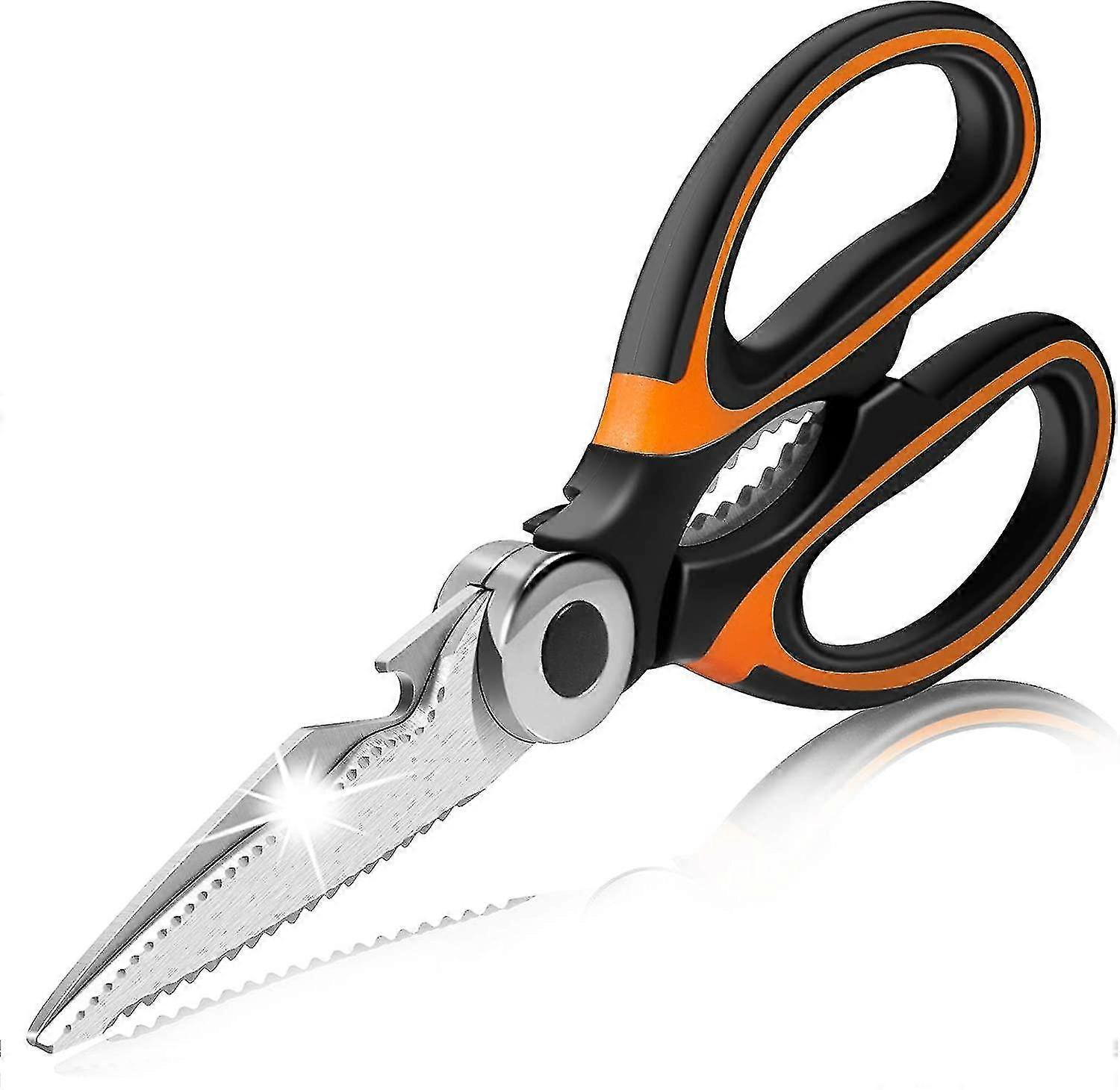 Sharp Kitchen Scissors - Heavy Duty Multifunction Purpose Utility Scissors For Cooking