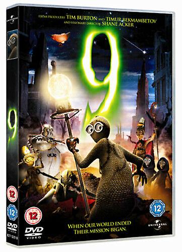 9 DVD (2010) Shane Acker cert 12 - Region 2
