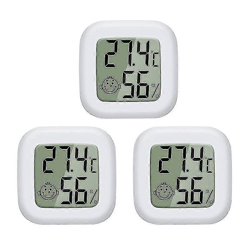 Mini Indoor Thermometer Digital Lcd Temperature Sensor Humidity Meter
