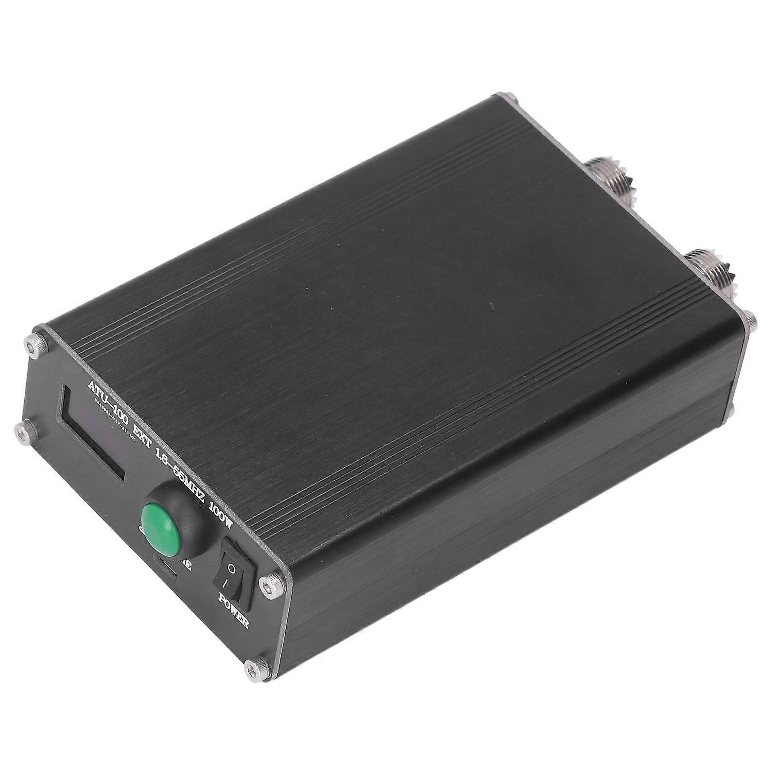 Antenna Tuner Mini Automatic for Radio Equipment 1.8~55MHz 0.96IN with Housing ATU100