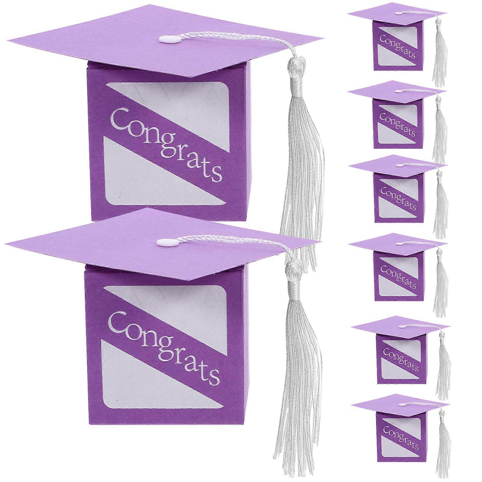 20 قطعة التخرج هدية مربع التخرج علب الحلوى الشوكولاته مربع الحلوى صناديق التعبئة