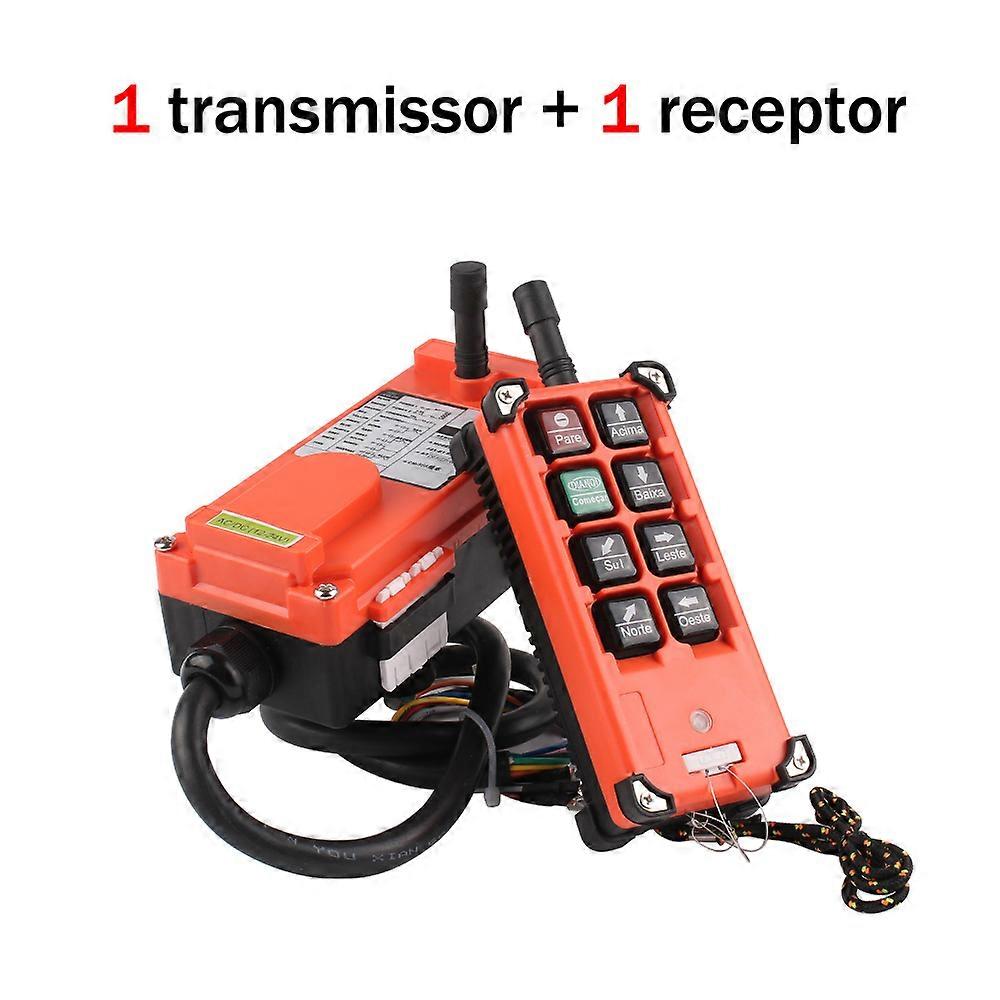 Industrial Crane Remote Controller F21-E1B Portuguese version Wireless Switches for Hoist Crane Lift AC 380V 220V DC 12V 24V