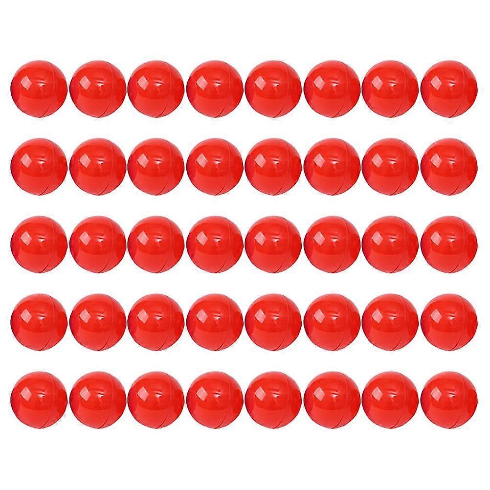 50pcs Plastic Openable Lottery Ball Ornaments for Raffle Drawing
