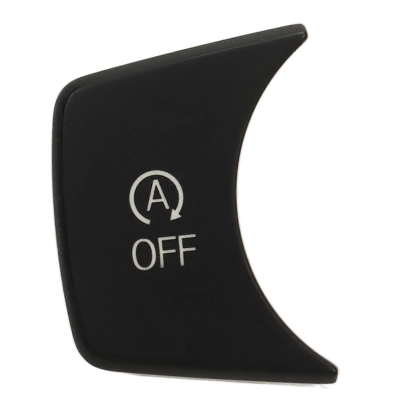 Autocollant de couverture de bouton d’arrêt de démarrage Housse de bouton d’arrêt automatique robuste robuste de protection robuste pour X1 F48 F49 Noir