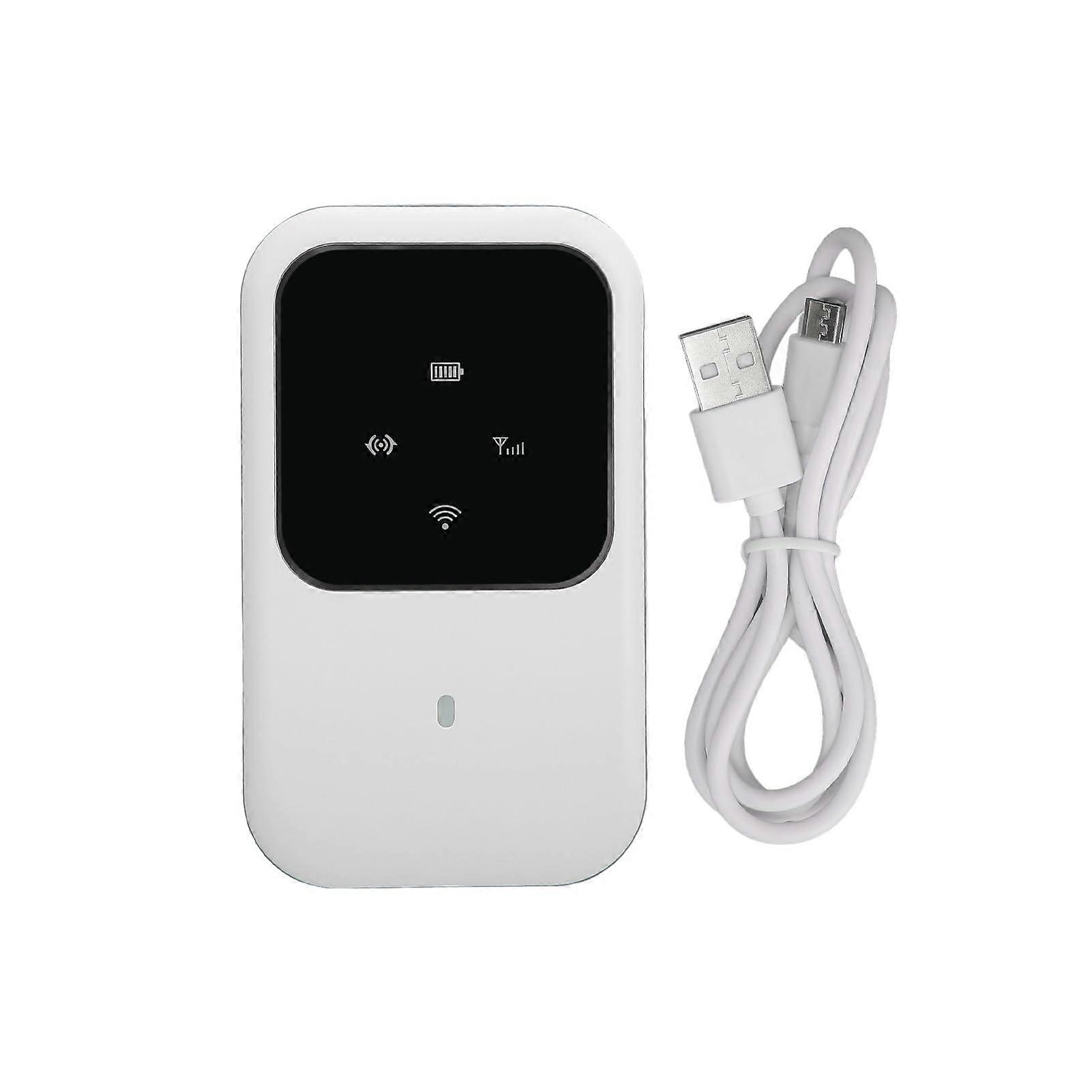 Portable 4G WiFi, Mini Mobile WiFi Hotspot with SIM Card Slot, Portable ...