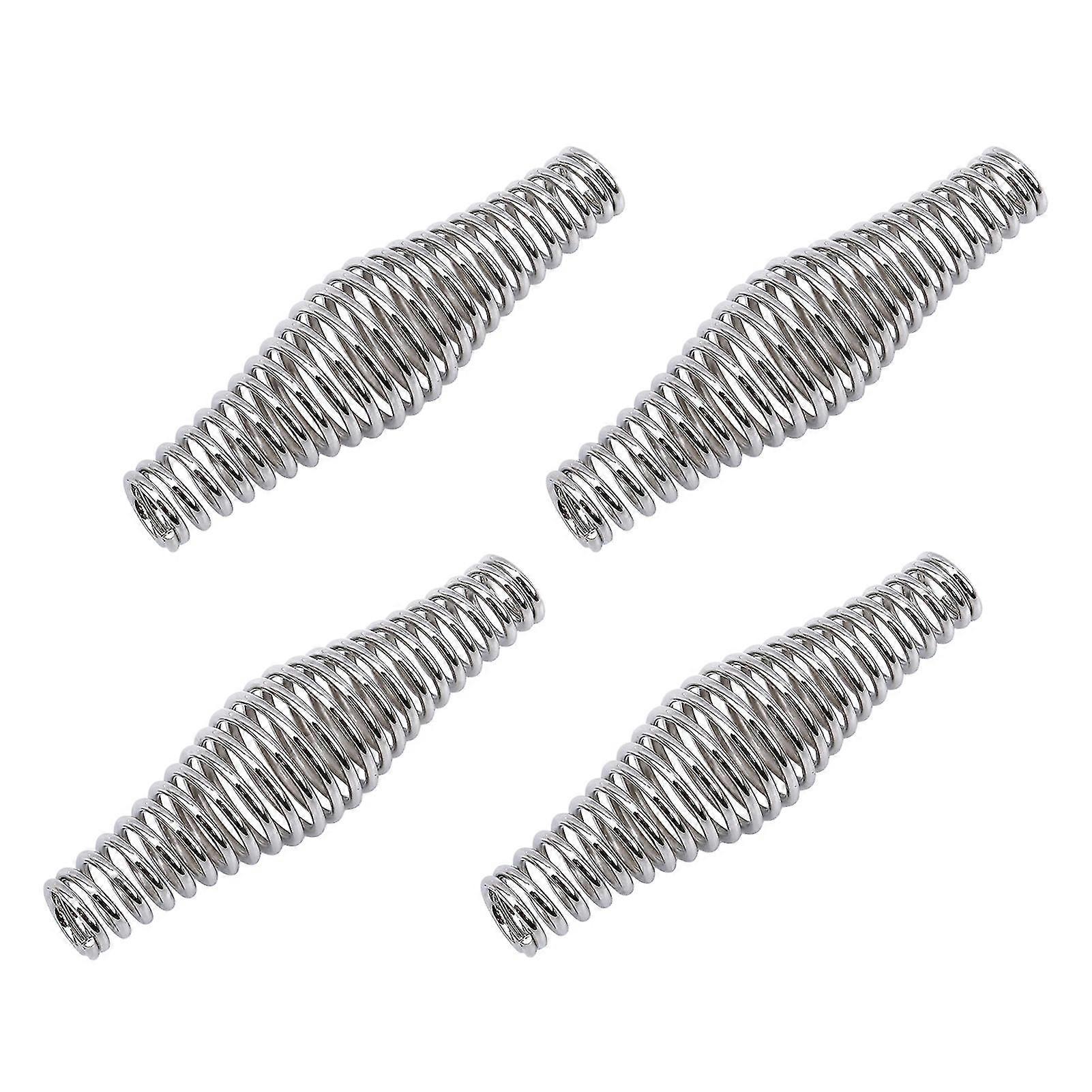 4pcs Durable Barbecue Tool Fireplace Accessory Iron Easy Install Handle Spring