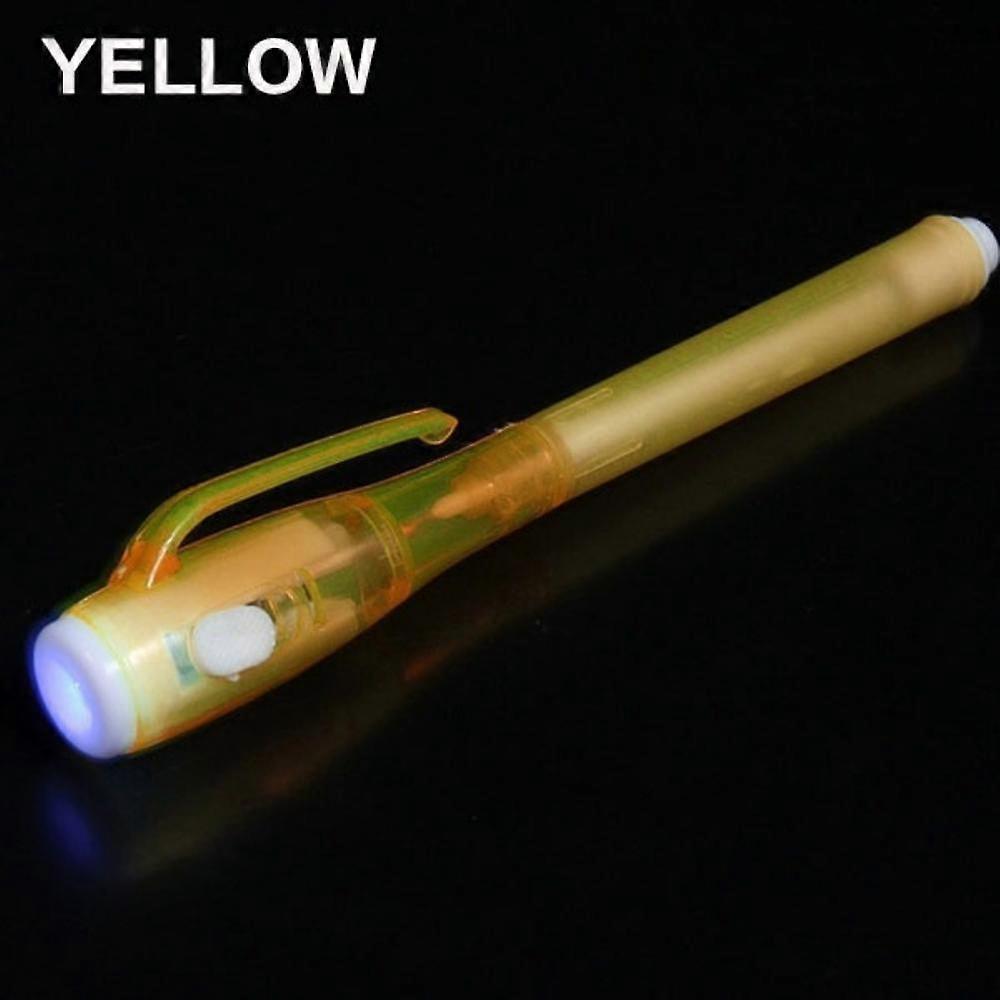 Lumineux Magique Invisible marqueur led lampe UV stylo bille Stonego secret message stylo magique