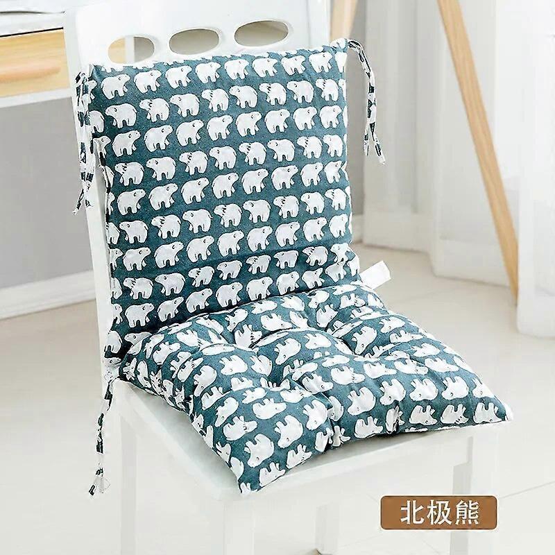Square Large Chair Cushion with Ties Ultra Soft Warm Floor Comfortable Square Seat Cushion