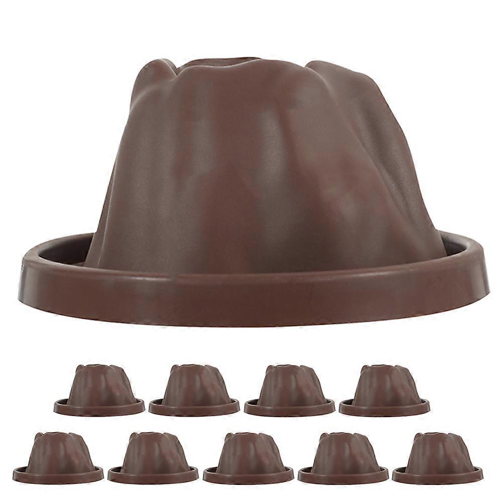 10pcs Volcano Experiment Toy Volcano Models DIY Volcano Model Volcano Science Prop Erupting Volcano Model
